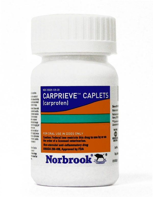 Carprieve Caplets 25mg 30 Count