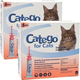 Catego Flea & Tick for Cats Over 1.5 lbs 12 Month