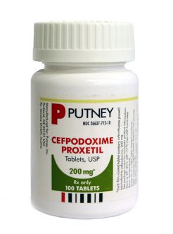 Cefpodoxime Proxetil 200 mg PER TABLET