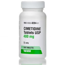 Cimetidine 400 mg 100 tablets