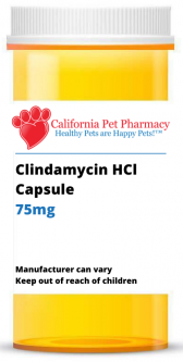 Clindamycin HCl 75mg PER CAPSULE