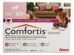 Comfortis 140mg for Cats 4.1-6 lbs and Dogs 5-10 lbs 1 pill