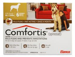 Comfortis 1620mg for Dogs 60-120 lbs 6 PACK