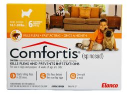Comfortis 270mg for Cats 6.1-12 lbs and Dogs 10-20 lbs 1 pill
