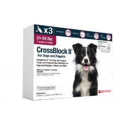 CrossBlock II for Dogs 21-55 lbs 3 Month
