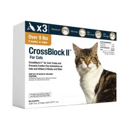 CrossBlock II For Cats Over 9 lbs 3 Month