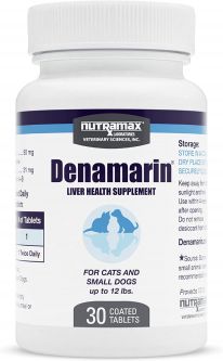Denamarin for Small Dogs and Cats - With S-Adenosylmethionine (SAMe) and Silybin 30 Tablets