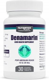 Denamarin for Medium Dogs - With S-Adenosylmethionine (SAMe) and Silybin 30 Tablets