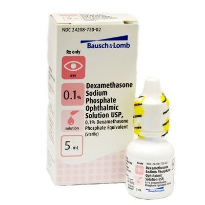 Dexamethasone Sodium Phosphate Ophthalmic Solution 5 mL