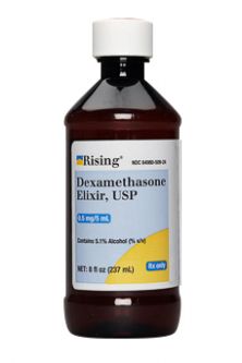 Dexamethasone Elixir 0.5mg/5mL 8oz Bottle