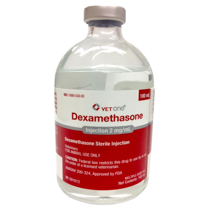 Dexamethasone Inj 2mg/mL 100mL Bottle