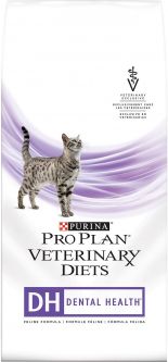 Purina Pro Plan Veterinary Diets DH Dental Health Formula Dry Cat Food 6 lb
