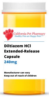Diltiazem HCl Extended Release 240mg PER CAPSULE