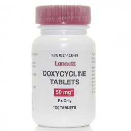 Doxycycline Monohydrate 50mg PER TABLET