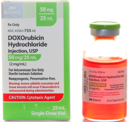Doxorubicin HCl 2mg/mL (25mL Vial)