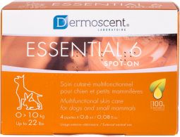 Dermoscent Essential 6 Spot-On Skin Care Small Dog 4 Count