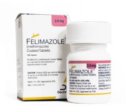 Felimazole 2.5 mg 100 Tablets