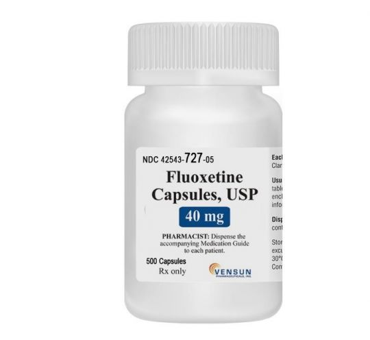 40 mg of fluoxetine