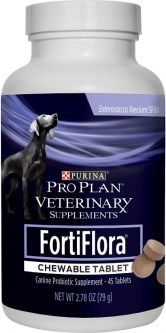 FortiFlora Chewable Tablets for Dogs 45 Count