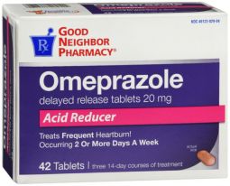 Omeprazole (OTC) 20mg 42 Tablets