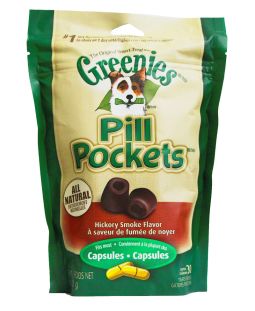 Greenies Pill Pockets Hickory for Dogs (7.9 oz) 30ct