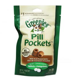 Greenies Pill Pockets Peanut Butter (3.2oz) Tablet 30ct