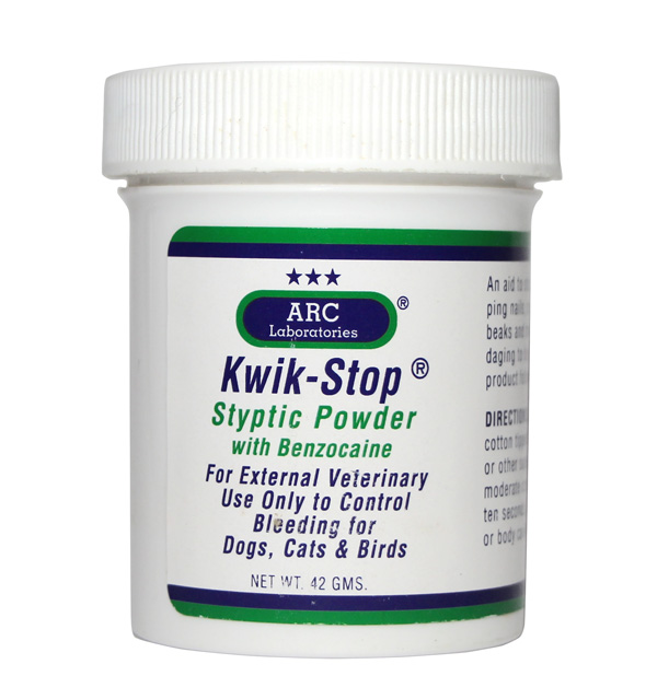 Miracle Care Kwik Stop Styptic Powder for Dogs and Cats