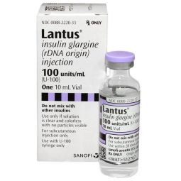 Lantus Insulin Vial (100 u/mL) 10 mL