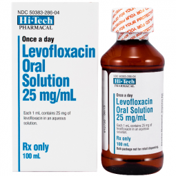 Levofloxacin Oral Solution 25mg/mL 100mL