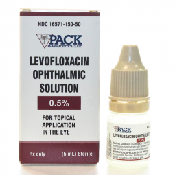 Levofloxacin Ophthalmic Solution 0.5% 5mL