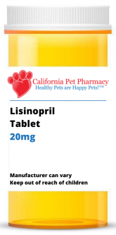 Lisinopril 20 mg PER TABLET