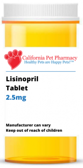 Lisinopril 2.5 mg PER TABLET