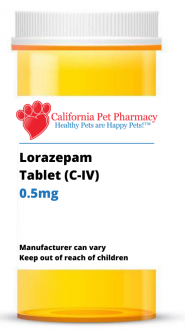 Lorazepam 0.5mg PER TABLET