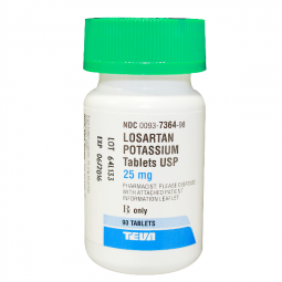 Losartan Potassium 25mg PER TABLET