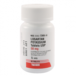 Losartan Potassium 50mg PER TABLET