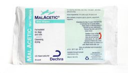 Malacetic Wet Wipes Dry Bath 25 ct