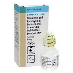 Neomycin, Polymyxin B Sulfates, Gramicidin Oph Sol 10mL