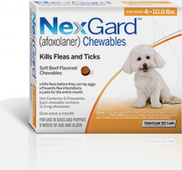 NexGard 4-10 lbs 6 Month