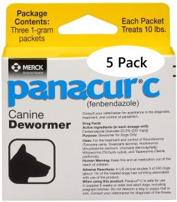 Panacur C 1 Gram (5 Pack)