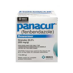 Panacur Dewormer Granules 22.2% for Dogs 1lb