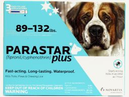 Parastar Plus for Dogs 89-132 lbs 3 Month