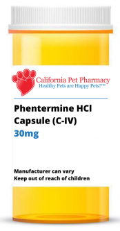 Phentermine HCl 30mg PER CAPSULE