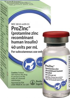ProZinc Insulin for Dogs and Cats 10mL