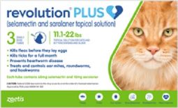 Revolution Plus for Cats 11.1 - 22lbs 3 Month