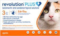 Revolution Plus for Cats 5.6 - 11lbs 3 Month