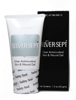 Silver-Sept Antimicrobial Skin & Wound Gel 1.5 oz