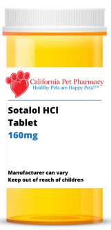 Sotalol HCl 160mg PER TABLET