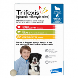 Trifexis For Dogs 40.1-60lbs 12 Month