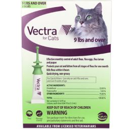 Vectra for Cats Over 9 lbs 3 Pack