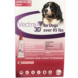 Vectra 3D For Dogs Over 95 lbs 6 Pack